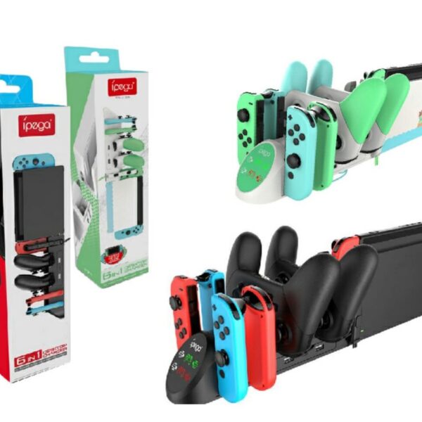 Base Soporte Carga Mando Control Consolas 6 En 1 Profesional