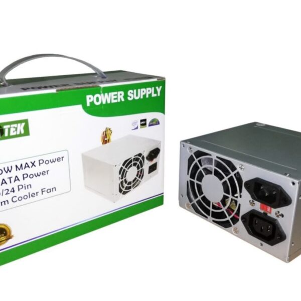 Fuente De Poder Atx Neotek 750 Watts Nominal + Cable Poder