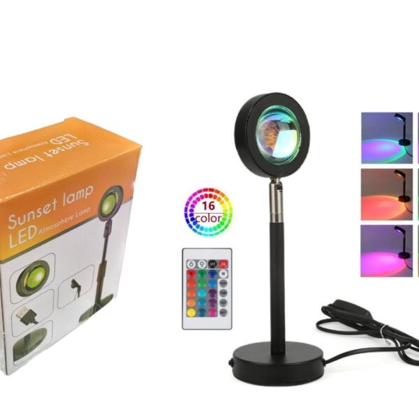 Lampara Sunset Atardecer Rgb Control Remoto Potente Tik Tok