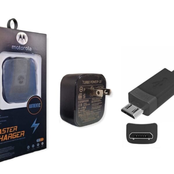 Cargador Moto turbo V8 Carga Rapida