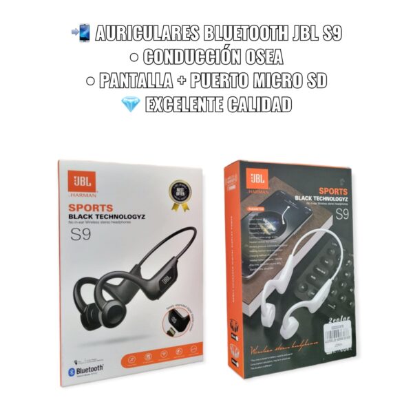 Audífonos Bluetooth Manos Libres Jbl Harman S9 Sport
