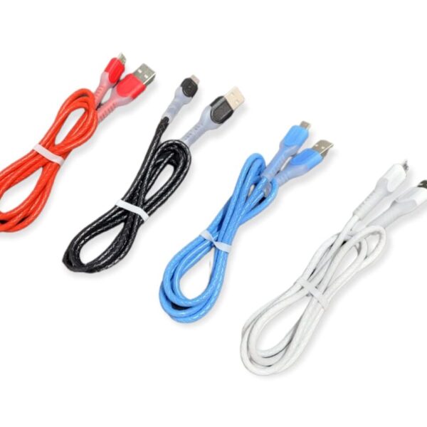 Cable de Datos V8 Siliconado Grueso 1Metro