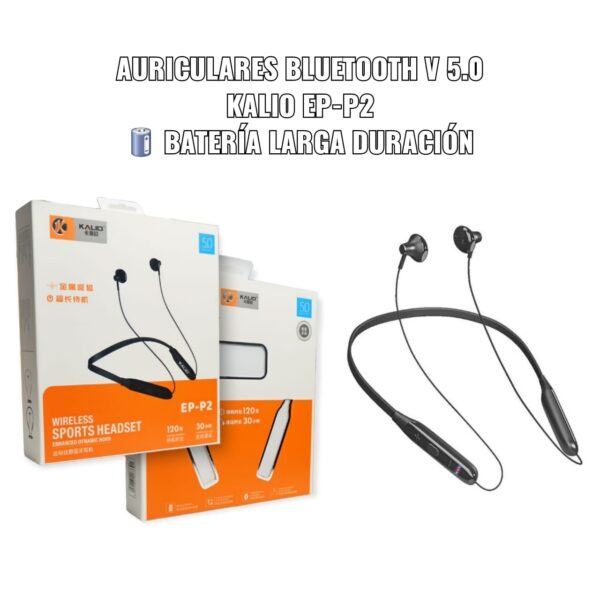 Audífonos Bluetooth Deportivos 5.0 Ep-p2 Kalio
