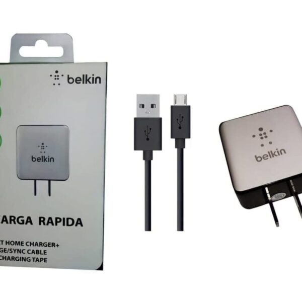 Cargador Belkin 3.0MAH (2P) Cable V8