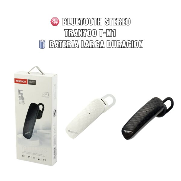Audífono Bluetooth Sport T-M1