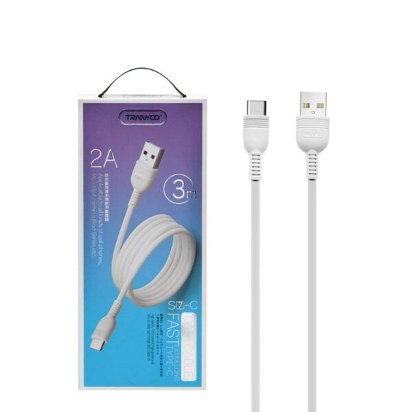 Cable Tipo C - Usb 3 Mt Para Samsung Huawei Motorola Xiaomi