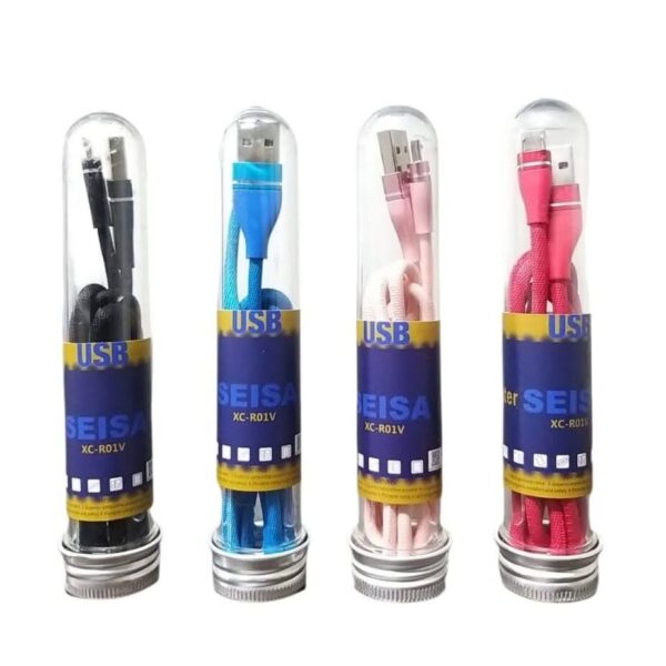 Cable de datos V8 Seisa Cordon en Goma