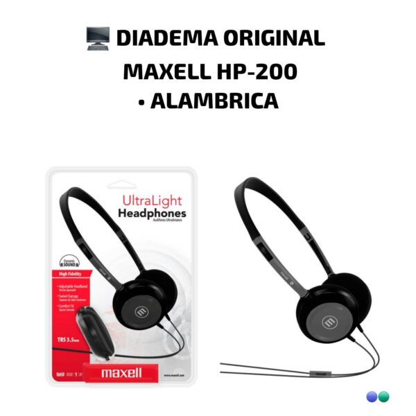 Diadema Maxell Hp-200