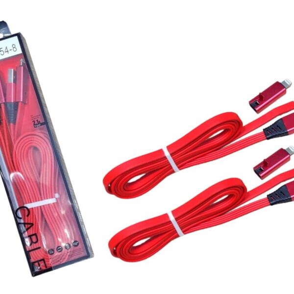 Cable De Carga Plano Recortable Para Reparación X 2 Unidades